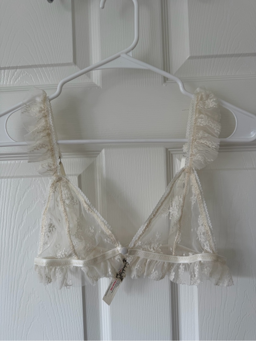 Free People Feeling Frilly Triangle Bralette